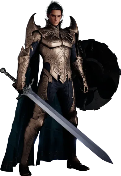 Templar character render from AION 2